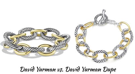 david yurman oval link bracelet dupe